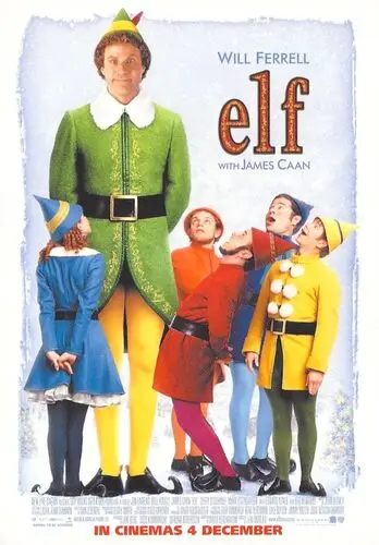 Elf (2003) Drawstring Backpack - idPoster.com