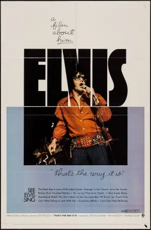 Elvis: That's the Way It Is (1970) White Tank-Top - idPoster.com