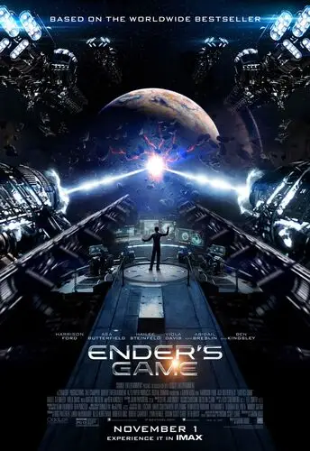 Ender's Game (2013) Men's Colored T-Shirt - idPoster.com