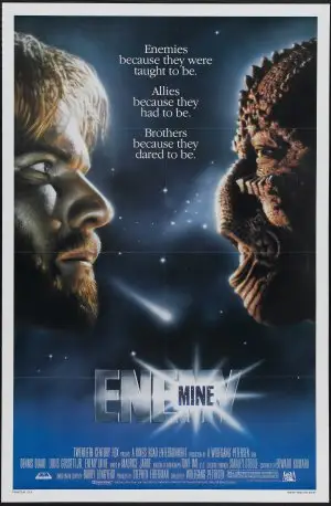 Enemy Mine (1985) White T-Shirt - idPoster.com