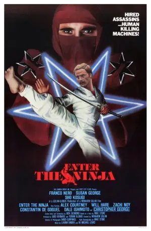 Enter the Ninja (1981) White T-Shirt - idPoster.com