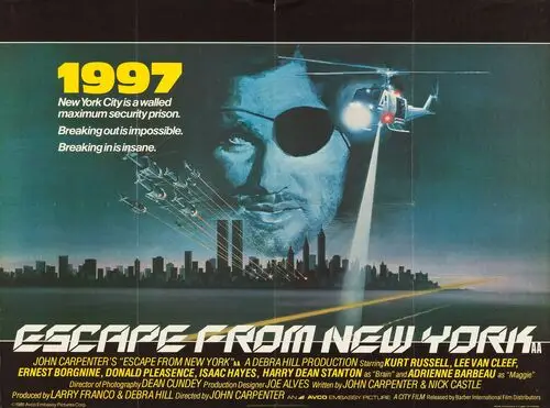 Escape From New York (1981) White Tank-Top - idPoster.com