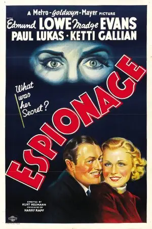 Espionage (1937) Drawstring Backpack - idPoster.com