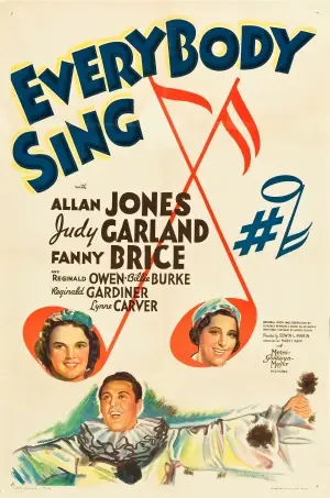 Everybody Sing (1938) White T-Shirt - idPoster.com
