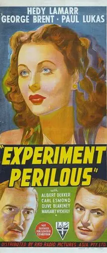 Experiment Perilous (1944) Women's Colored Tank-Top - idPoster.com