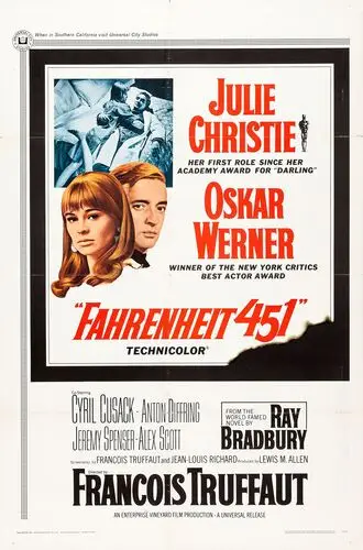 Fahrenheit 451 (1966) Kitchen Apron - idPoster.com