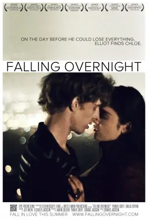 Falling Overnight (2011) White T-Shirt - idPoster.com