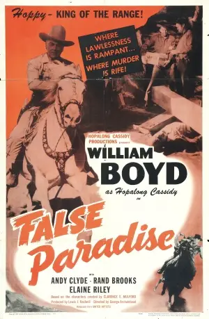 False Paradise (1948) White T-Shirt - idPoster.com