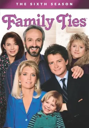 Family Ties (1982) Men's Colored Hoodie - idPoster.com
