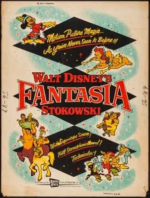 Fantasia (1940) White T-Shirt - idPoster.com