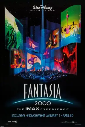 Fantasia-2000 (1999) Women's Colored Tank-Top - idPoster.com