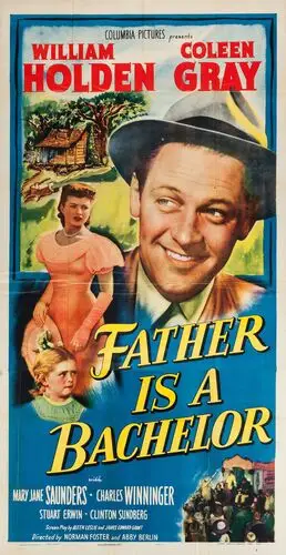 Father Is a Bachelor (1950) White Tank-Top - idPoster.com