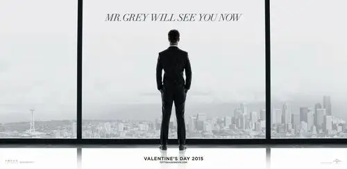 Fifty Shades of Grey(2015) White T-Shirt - idPoster.com