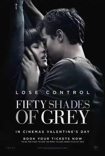 Fifty Shades of Grey (2015) White T-Shirt - idPoster.com