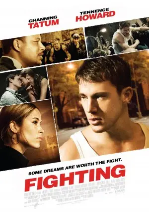 Fighting (2009) White Tank-Top - idPoster.com
