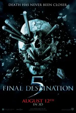 Final Destination 5 (2011) White T-Shirt - idPoster.com