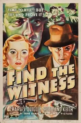 Find the Witness (1937) White Tank-Top - idPoster.com