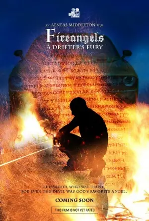 Fireangels: A Drifter's Fury (2015) Women's Colored Hoodie - idPoster.com