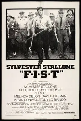 Fist (1978) Men's Colored  Long Sleeve T-Shirt - idPoster.com