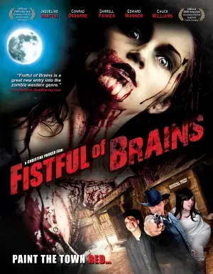 Fistful of Brains (2008) Men's Colored T-Shirt - idPoster.com