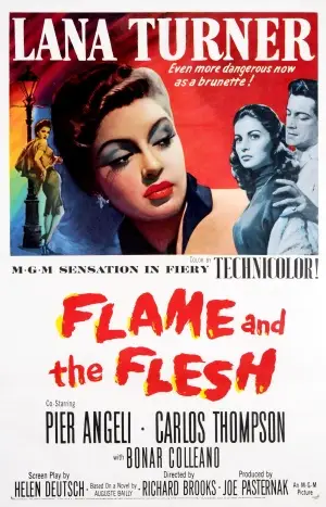 Flame and the Flesh (1954) Tote Bag - idPoster.com