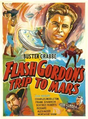 Flash Gordon's Trip to Mars (1938) Men's Colored Hoodie - idPoster.com
