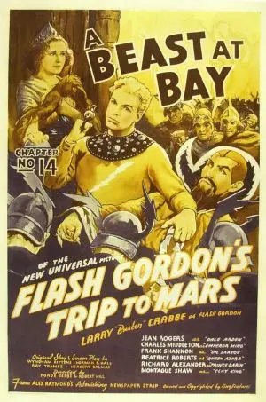 Flash Gordon's Trip to Mars (1938) White T-Shirt - idPoster.com
