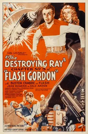 Flash Gordon (1936) White T-Shirt - idPoster.com