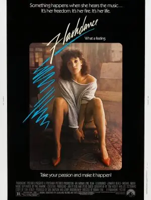 Flashdance (1983) White Tank-Top - idPoster.com