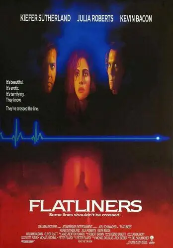 Flatliners (1990) Men's Colored  Long Sleeve T-Shirt - idPoster.com
