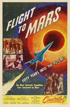 Flight to Mars (1951) White T-Shirt - idPoster.com