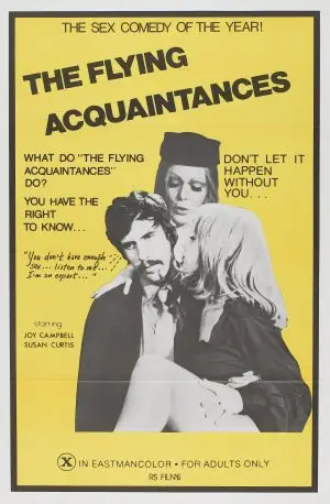 Flying Acquaintances (1973) Women's Colored  Long Sleeve T-Shirt - idPoster.com
