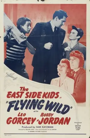 Flying Wild (1941) Women's Colored  Long Sleeve T-Shirt - idPoster.com