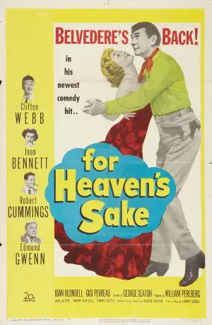 For Heaven's Sake (1950) Kitchen Apron - idPoster.com