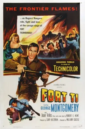 Fort Ti (1953) Women's Colored T-Shirt - idPoster.com