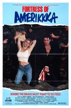 Fortress of Amerikkka (1989) White Tank-Top - idPoster.com