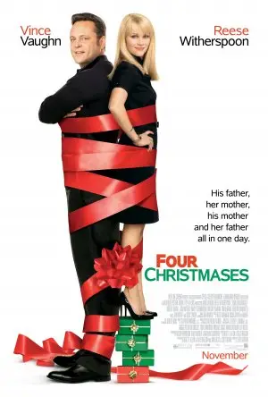Four Christmases (2008) Men's Colored T-Shirt - idPoster.com