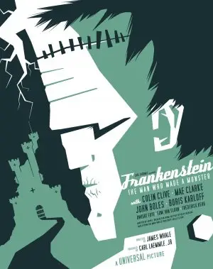 Frankenstein (1931) White Tank-Top - idPoster.com