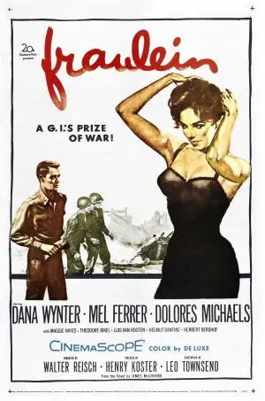 Fraulein (1958) Women's Colored Hoodie - idPoster.com