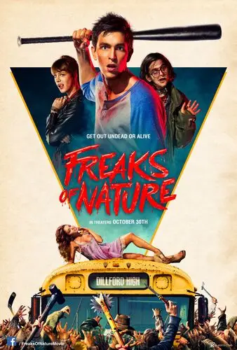 Freaks of Nature (2015) Men's Colored T-Shirt - idPoster.com