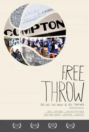 Free Throw (2012) White T-Shirt - idPoster.com