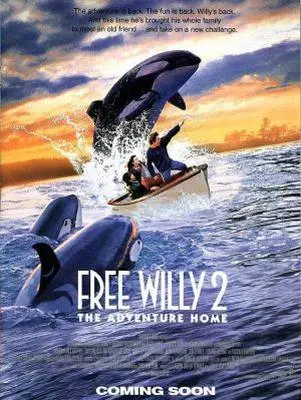 Free Willy 2: The Adventure Home (1995) Women's Colored  Long Sleeve T-Shirt - idPoster.com