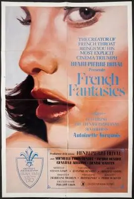 French Fantasies (1975) White Tank-Top - idPoster.com