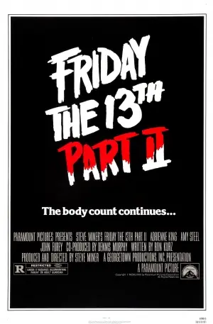Friday the 13th Part 2 (1981) Women's Colored  Long Sleeve T-Shirt - idPoster.com