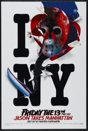 Friday the 13th Part VIII: Jason Takes Manhattan(1989) Men's Colored Hoodie - idPoster.com