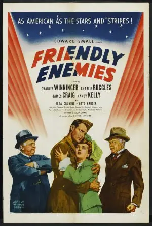 Friendly Enemies (1942) Men's Colored T-Shirt - idPoster.com