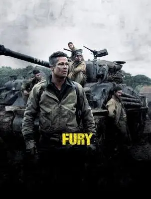 Fury (2014) White T-Shirt - idPoster.com