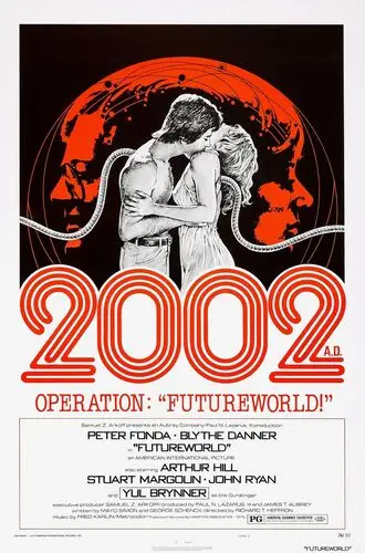Futureworld (1976) Men's Colored Hoodie - idPoster.com