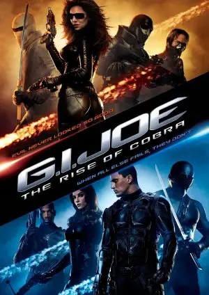G.I. Joe: The Rise of Cobra (2009) Men's Colored  Long Sleeve T-Shirt - idPoster.com