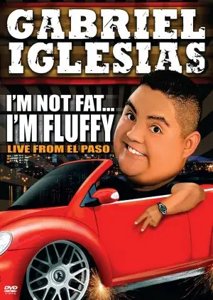 Gabriel Iglesias: I'm Not Fat... I'm Fluffy (2009) White T-Shirt - idPoster.com